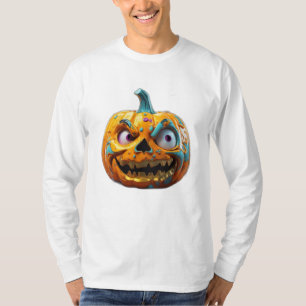 Pumpkin Halloween 3D Shirt Vintage Halloween T