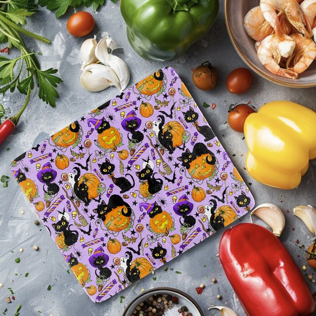 Pumpkin Halloween Candy Svarta katter (Skapare uppladdad)