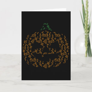 Pumpkin Halloween Costume Ga med videospelsstyrenh Kort