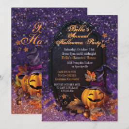 PUMPKIN HALLOWEEN FEST INBJUDAN