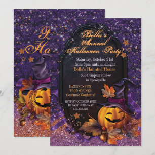 PUMPKIN HALLOWEEN FEST INBJUDAN