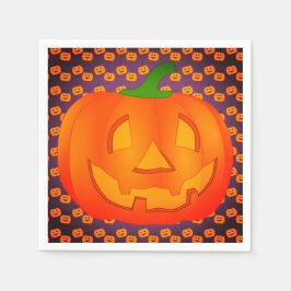Pumpkin Halloween fest Napkins Pappersservett