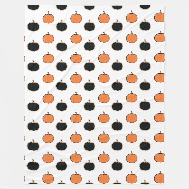 Pumpkin/Halloween Fleece Blanket (Framsidan)