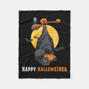Pumpkin Halloween for Women&amp; Fladdermus Sause  Fleecefilt