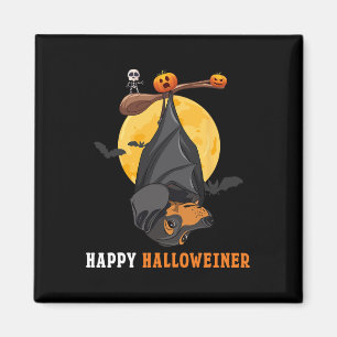 Pumpkin Halloween for Women& Fladdermus Sause Magnet
