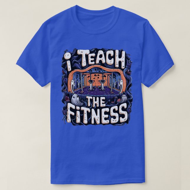 Pumpkin halloween gym, roligt halloween-utseende 1 t shirt (Design framsida)