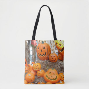Pumpkin halloween jack o lantern orange pumpor tygkasse