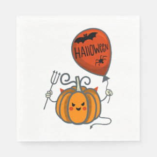 Pumpkin Halloween Pappersservett