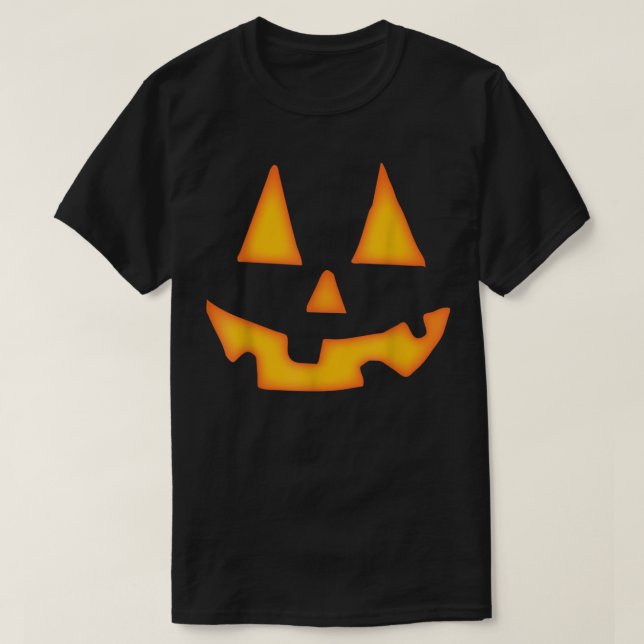 Pumpkin Halloween Shirts för manar Women Jack O La T Shirt (Design framsida)