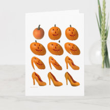 Pumpkin-hälsningskort