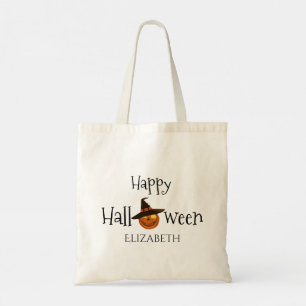 Pumpkin Happy halloween Personlig Tygkasse