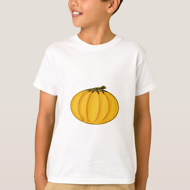 Pumpkin HAPPY THANKSGIVING jGibney The M T Shirt (Framsida)