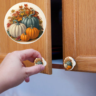 Pumpkin Harvest Ceramic Knob Knopp