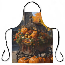 Pumpkin Harvest Elegance - Apron i tre storlekar