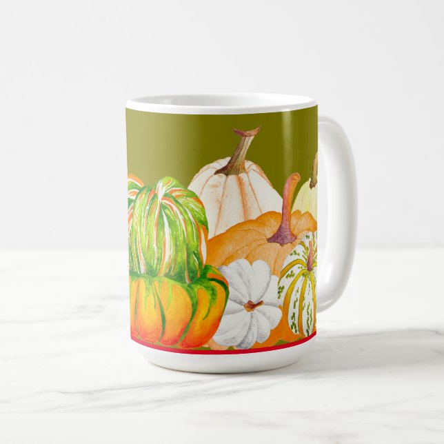 Pumpkin Harvest on a Classic Mugg (2) (Framsida höger)