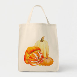 Pumpkin Harvest on a Tote Bag (3-111) Tygkasse