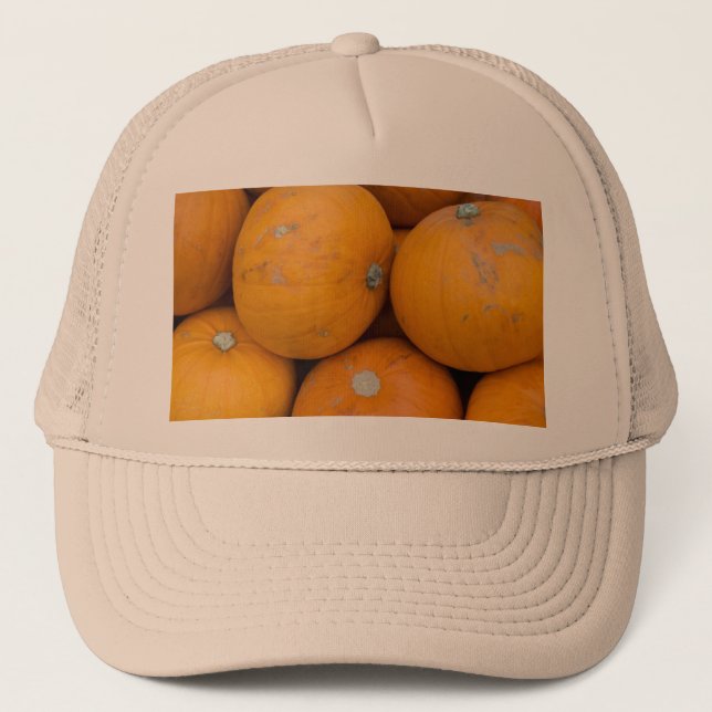 Pumpkin Hat Truckerkeps (Framsida)