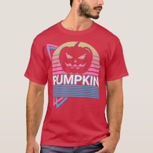 Pumpkin Head Jack o lantern Halloween Retro T Shirt