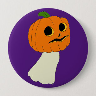 Pumpkin head-spöke knapp