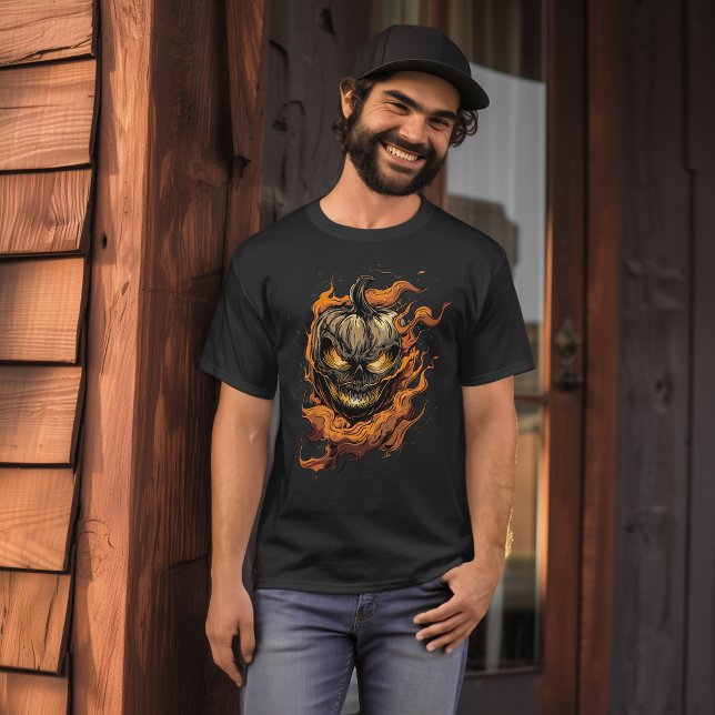 Pumpkin Head T Shirt (Skapare uppladdad)