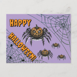 Pumpkin Headed Crawler Helg Vykort