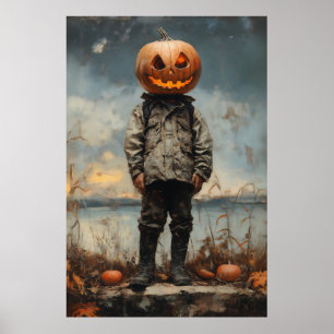 Pumpkin-Headed Wanderer Poster