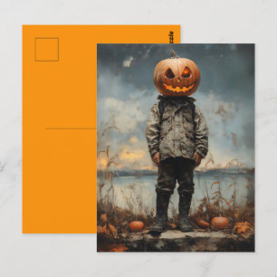 Pumpkin-Headed Wanderer Vykort
