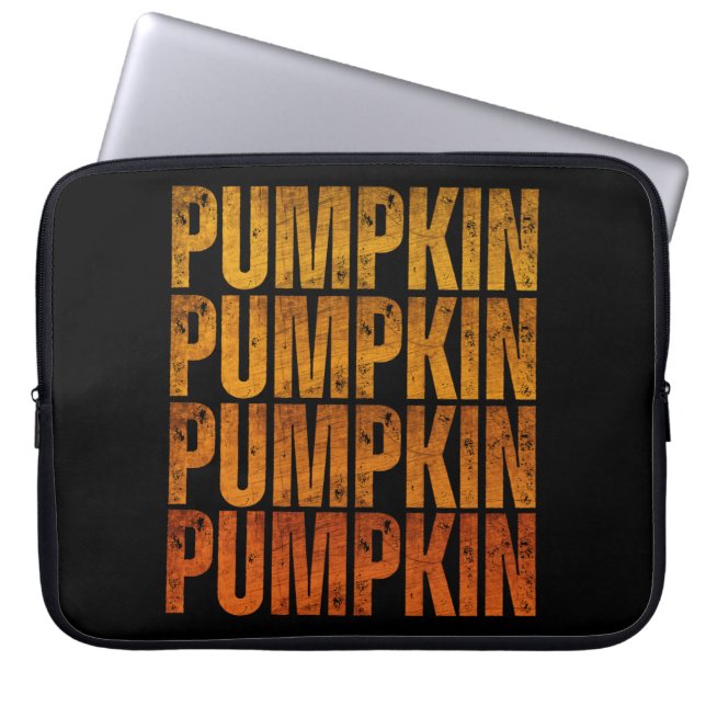 PUMPKIN HELGDAG GIFT LAPTOP FODRAL (Framsidan)