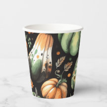 Pumpkin Helloween Wrapping Papper Lakan