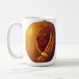 Pumpkin, hjärta i Skeleton Hand Sejdel