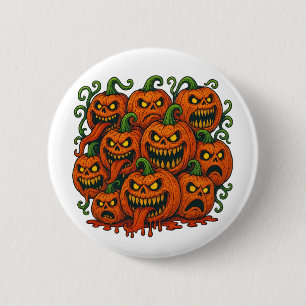 Pumpkin Horde Crazy Creepy Halloween Knapp