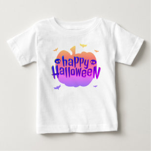 Pumpkin Horror Happy halloween Småbarn T Shirt