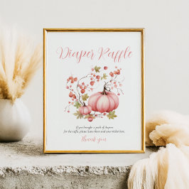  Pumpkin Höst Berry Diaper Raffle poster