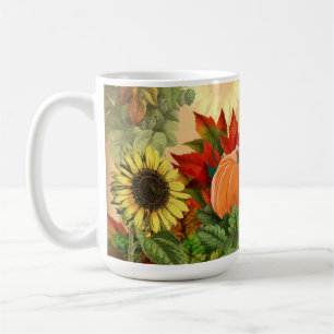 Pumpkin - höstblomma kaffemugg