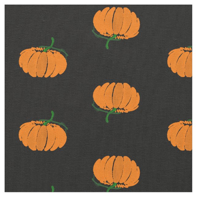 Pumpkin i Fall Tyg (Närbild)