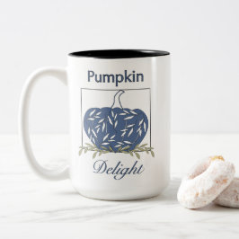 Pumpkin in Light - Pumpkin Delight Två-Tonad Mugg