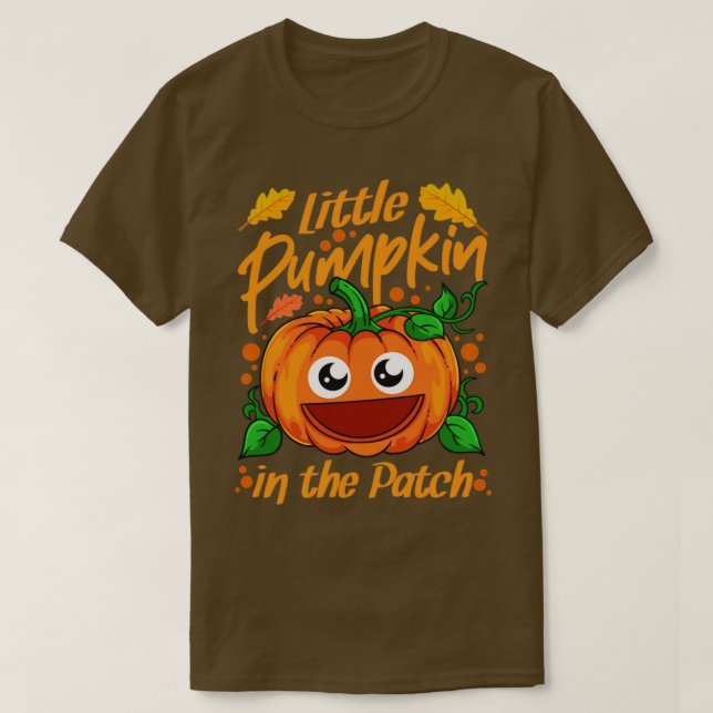 Pumpkin in Patch Halloween1 T Shirt (Design framsida)
