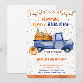 Pumpkin-inbjudan Inbjudningar