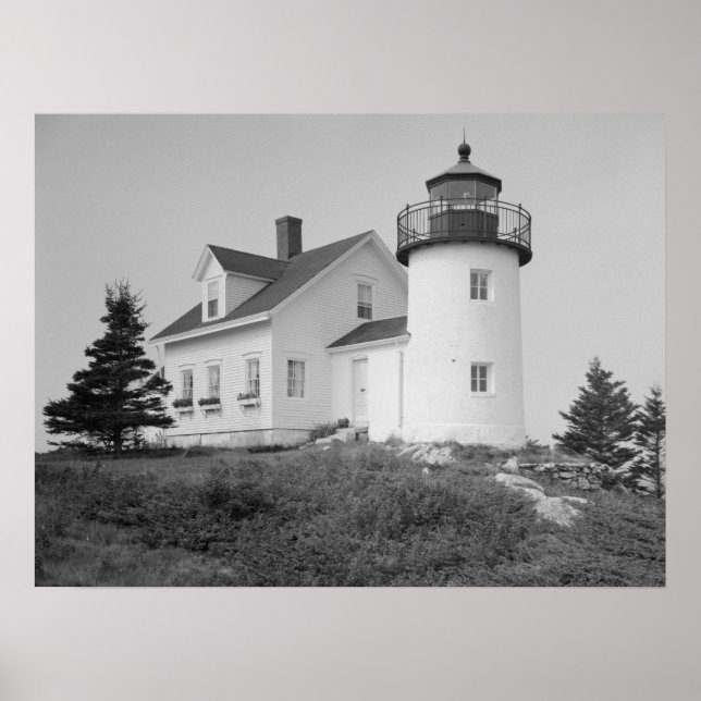 Pumpkin Island Light Station Poster (Framsidan)