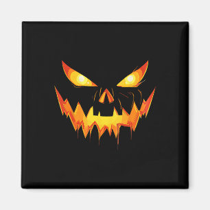Pumpkin Jack o lantern Ansikte Halloween Manar Boy Magnet