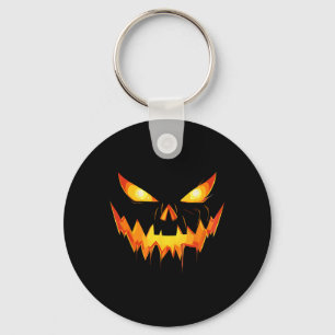 Pumpkin Jack o lantern Ansikte Halloween Manar Boy Nyckelring