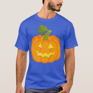 Pumpkin Jack O' Lantern Face, Evil Smile, Hallowee T Shirt