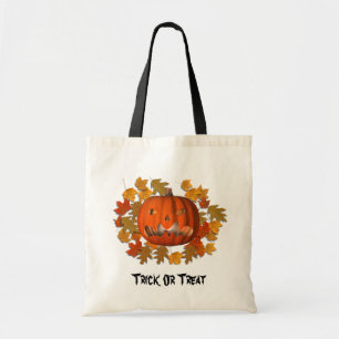 Pumpkin Jack o lantern Halloween Cute Tygkasse