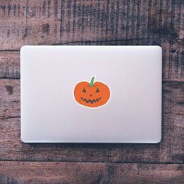 Pumpkin Jack o lantern Halloween Sticker Klistermärken