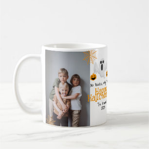 Pumpkin jack-o-lantern Happy halloween Photo Kaffemugg