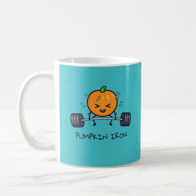 Pumpkin Järn Pun Kaffemugg (Vänster)