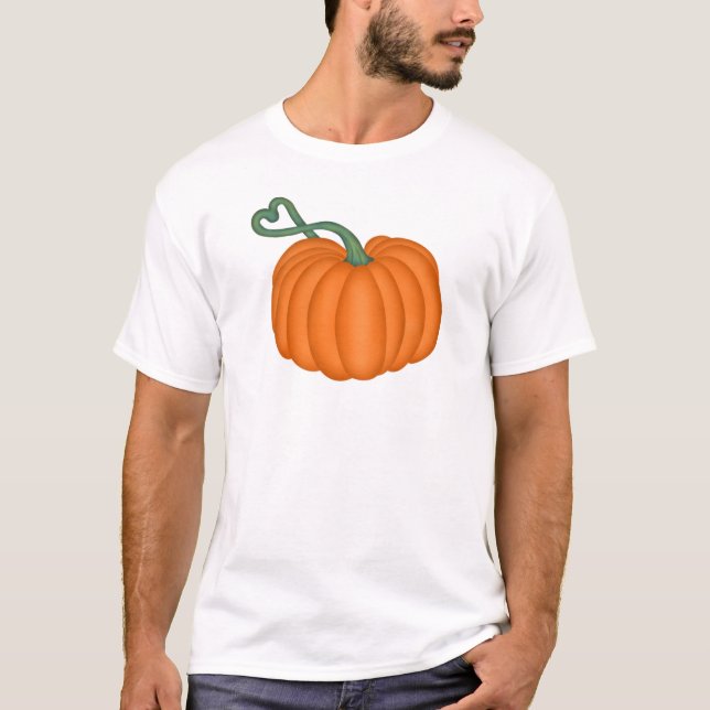 Pumpkin Kärlek Tee Shirt (Framsida)