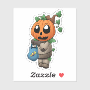 Pumpkin Kid Klistermärken