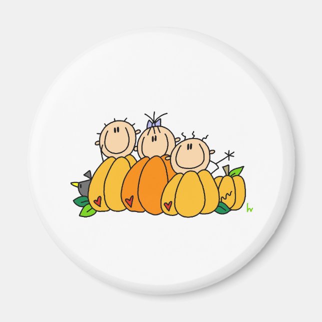 Pumpkin Kids Magnet (Framsidan)