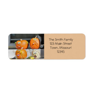 Pumpkin Killar Returadress Etikett